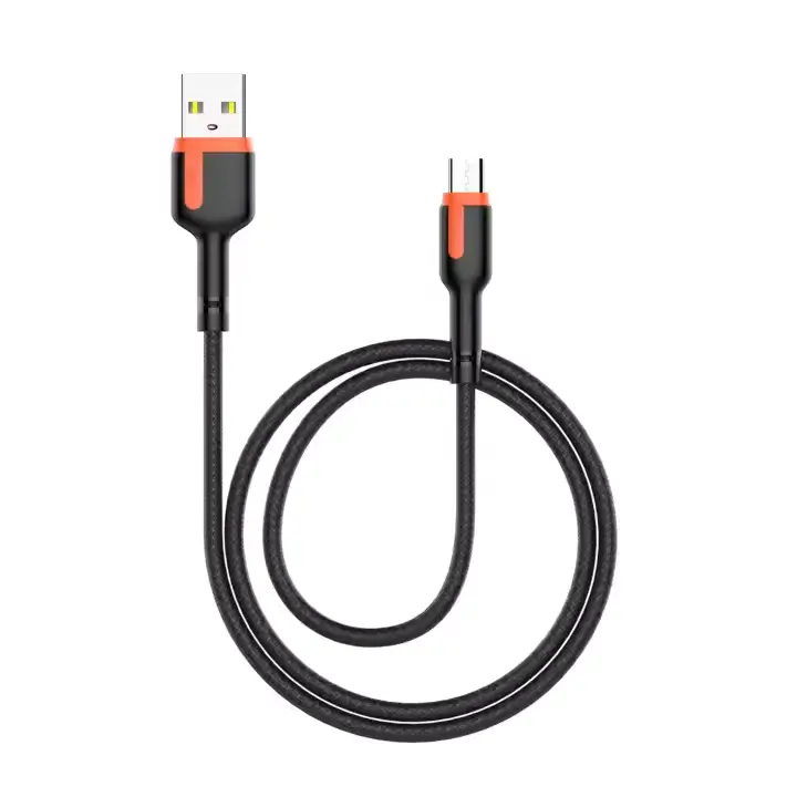 CABLE CARGADOR LDNIO MICRO V8 - USB 1MT 2.4A   