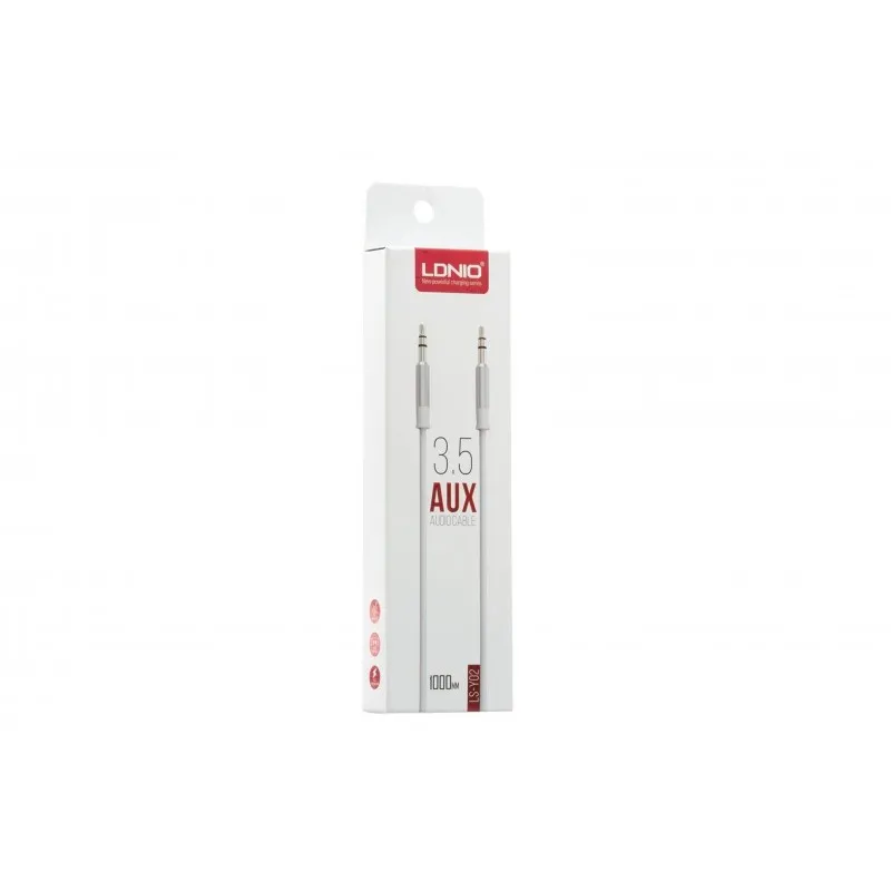 CABLE LDNIO AUXILIAR AUDIO 3.5MM 1M