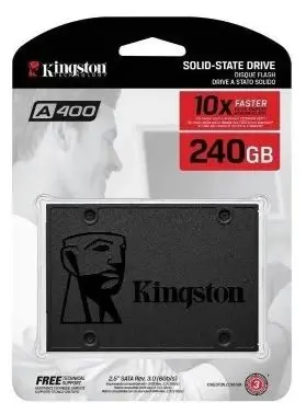 DISCO SSD KINGSTON 240GB SA400 SATA 3 2.5" 