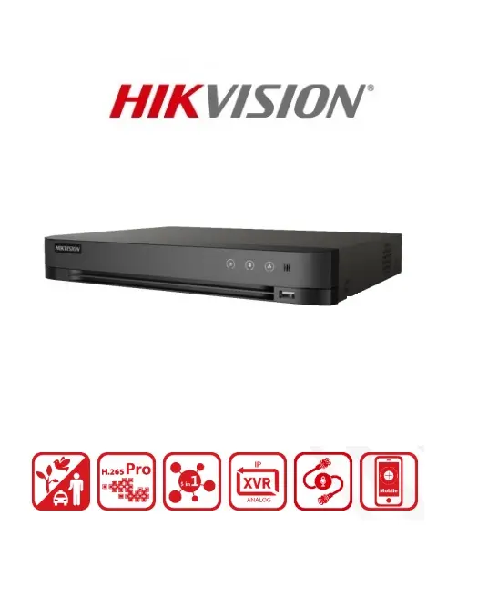 GRABADOR DVR 8CH HD-TVI CON AUDIO