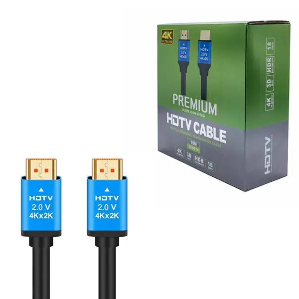 CABLE HDMI A HDMI 15M V2.0 4K ULTRA HD 