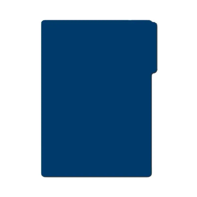 CARPETA FOLDER EDINACH AZUL MARINO 