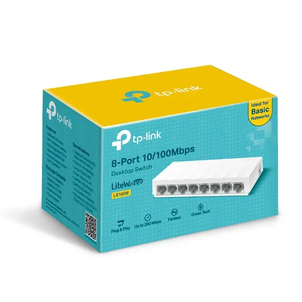 SWITCH TPLINK 8PUERTOS 10/100MBPS