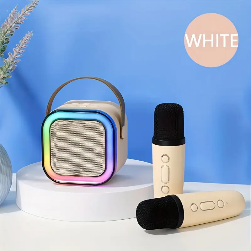 PARLANTE KARAOKE WIRELESS CON MICROFONO