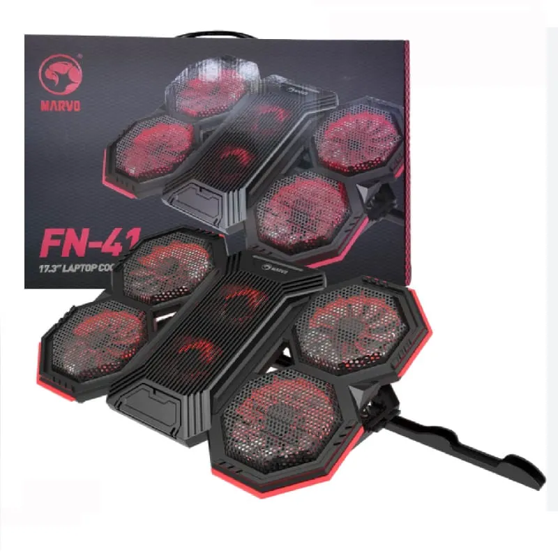 VENTILADOR PARA NOTEBOOK GAMMER MARVO SCORPION RECLINABLE
