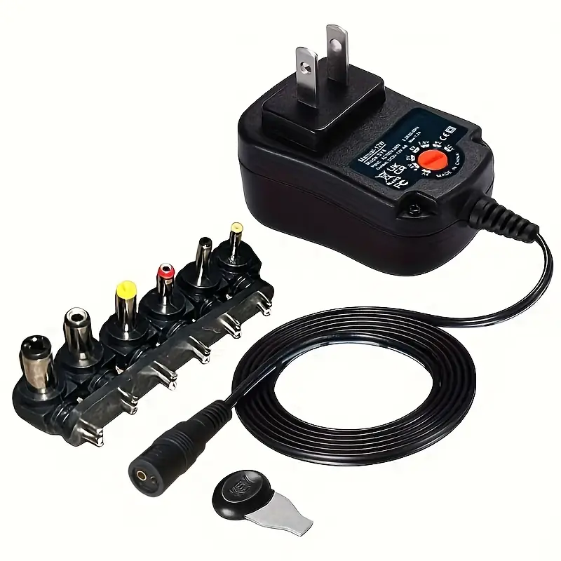 ADAPTADOR DE CORRIENTE MULTIPLE REGULADA 12V-3.0A