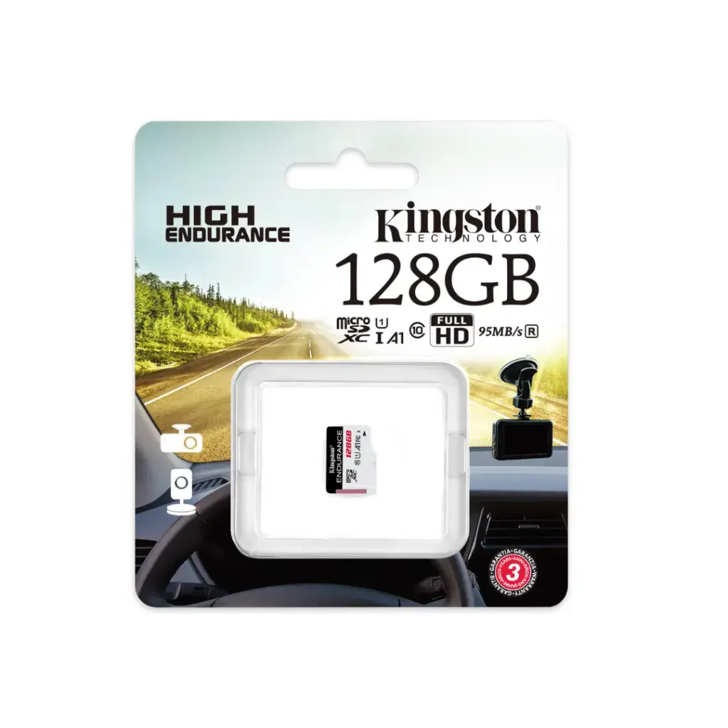 MICRO SD KINGSTON 128GB ENDURANCE 95R/45W C10