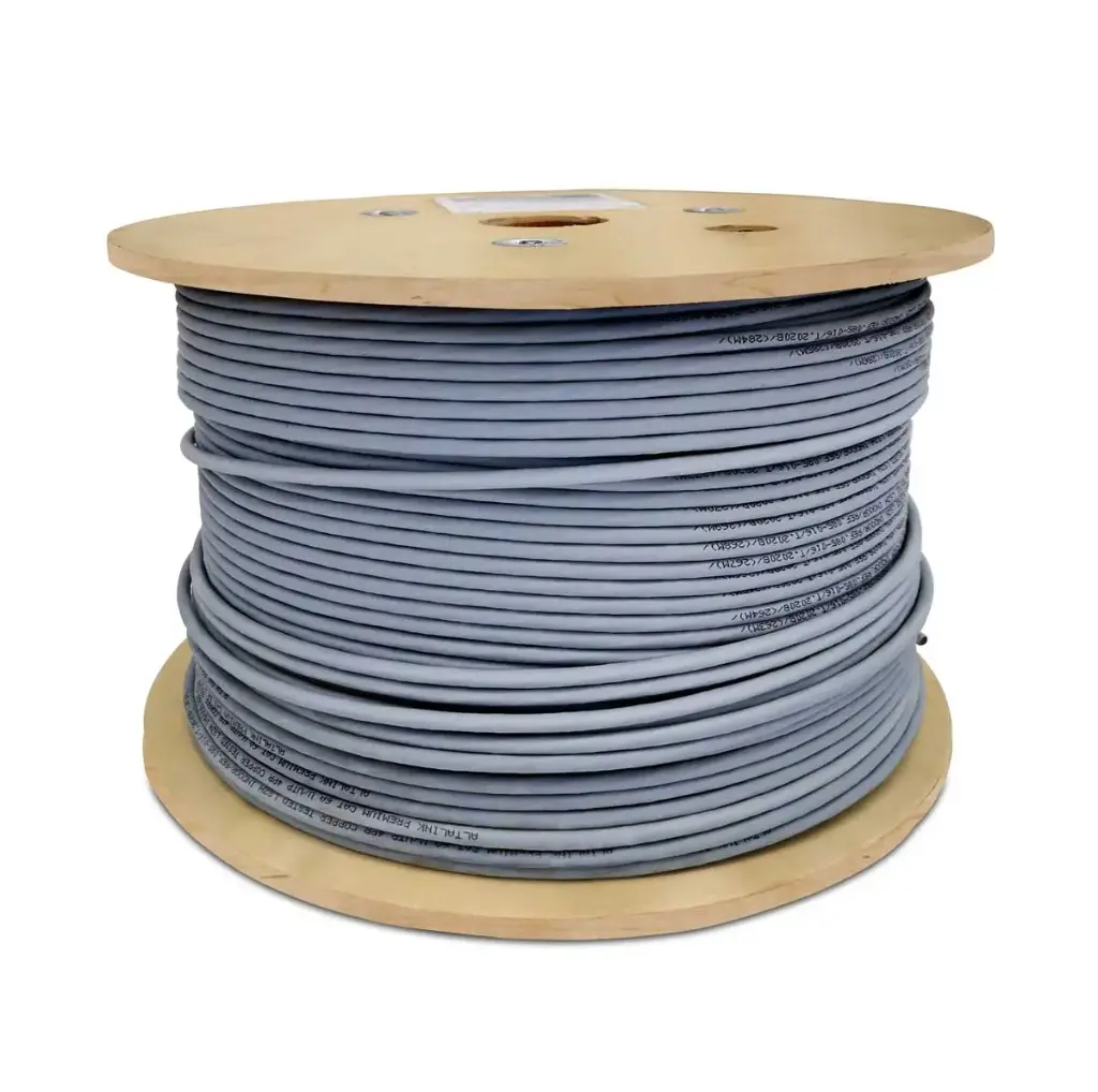 CABLE UTP CONNECTION CAT. 6A GRIS
