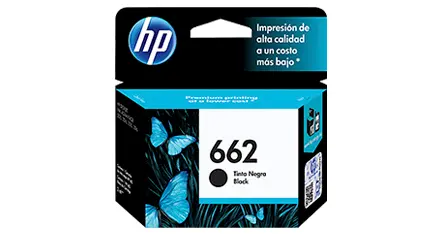 TINTA NEGRA HP CARTUCHO CZ103AL 662 120PAGES