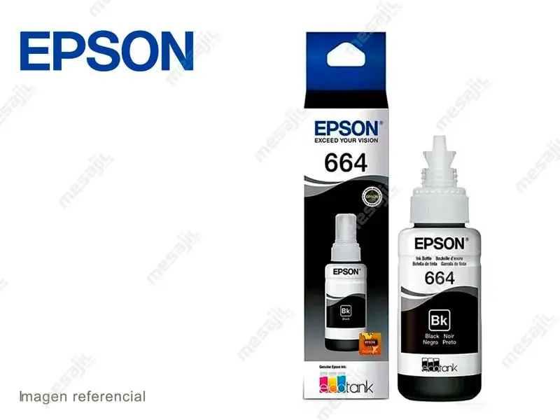 TINTA NEGRA EPSON T664120 70ML 