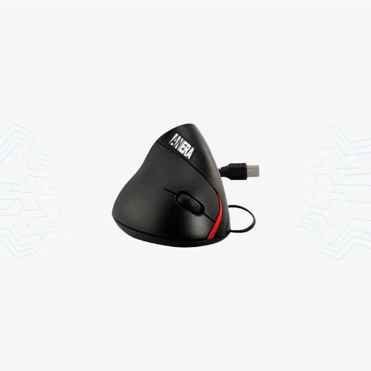 MOUSE ANERA ERGONOMICO ALAMBRICO 