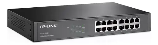 [TL-SG1016D] SWITCH TPLINK 16PUERTOS GIGABIT 10/100/1000 METALICO