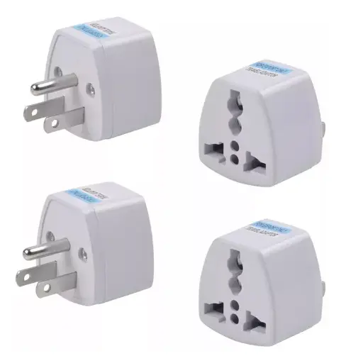 [NK-703] ADAPTADOR DE CORRIENTE UNIVERSAL DE EUROPEO A AMERICANO