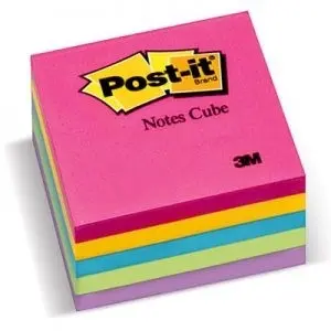 POST-IT 3M SUPER STICKY 76mm X 76mm PQT X 5UND