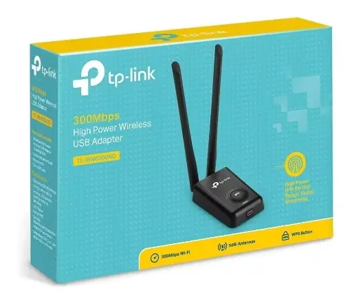 [TL-WN8200ND] ADAPTADOR TPLINK DE RED USB INALAMBRICO ALTA POTENCIA 300Mbps