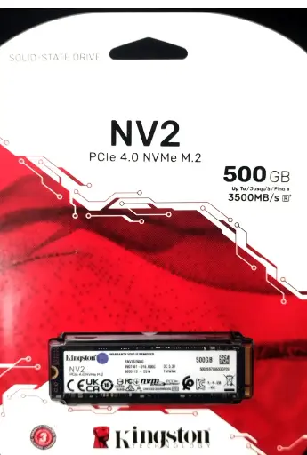 [SNV3S/500G] DISCO SSD KINGSTON 500GB M.2  2280 SNV3S PCIe 4.0 x 4 NVMe 5000-3000MB-S NANO 3D 