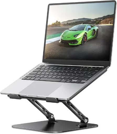 SOPORTE METALICO PARA LAPTOP STAND ALUMINIO ALTURA REGULABLE 