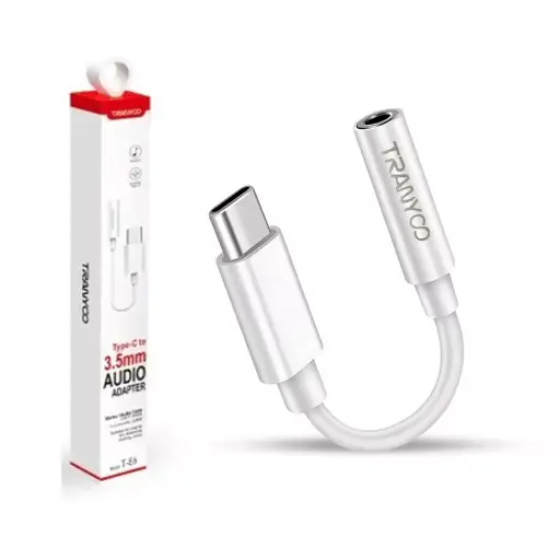 [T-ES] ADAPTADOR TRANYCO TYPE C A 3.5MM 12CM