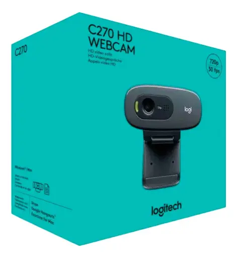 [C270] CAMARA LOGITECH 1280 X 720 3MP