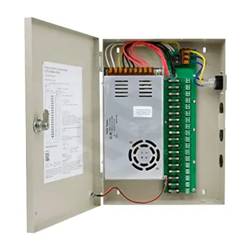 [ZK-20A-18CH] FUENTE REGULADA PARA 18CH 110V / 12VDC  20AMP
