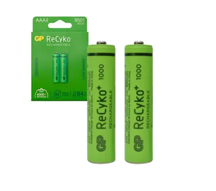 [AAAX2 RECHARGE] PILA RECARGABLE AAA RECYKO BLISTER X2 950MAH