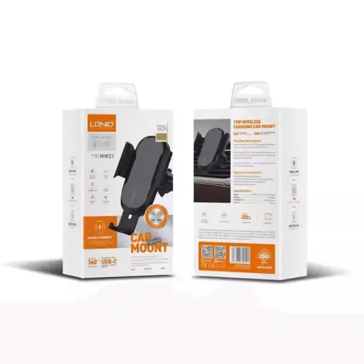 [MW21] SOPORTE CARGADOR WIRELESS LDNIO PARA AUTOMOVIL  
