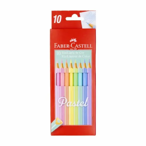 PINTURA PASTEL FABER CASTELL CJA X 12UND 