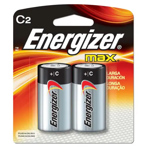 [CX2] PILA ALKALINA TIPO C2 ENERGIZER BLISTER X2 1.5V 
