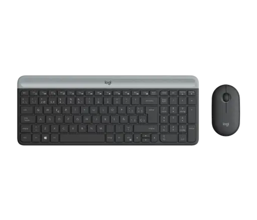 [MK470]  TECLADO & MOUSE LOGITECH SLIM WIRELESS USB PLUG AND PLAY