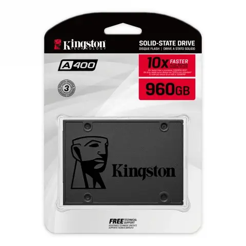[SA400S37/960G] DISCO SSD KINGSTON 960GB A400 SATA 3 2.5
