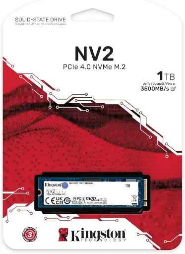 DISCO SSD KINGSTON NVMe M.2 1TB  PCIe 4.0 6000-4000 MB 