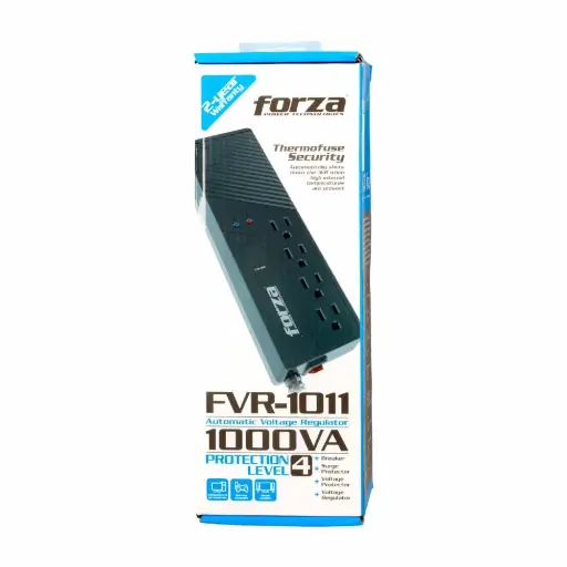 [FVR-1011] REGULADOR DE VOLTAJE FORZA 1000VA