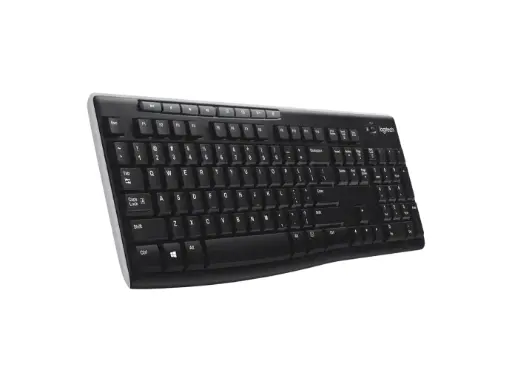 [K270]  TECLADO LOGITECH INALAMBRICO MULTIMEDIA USB