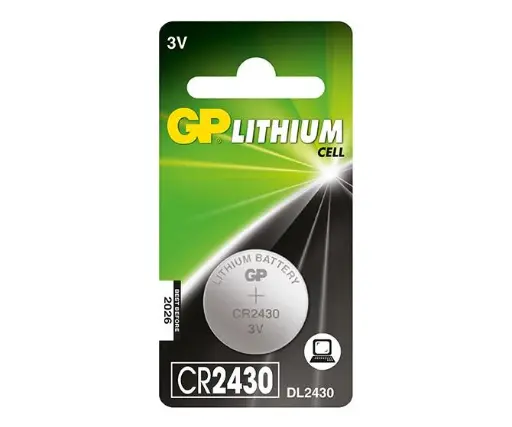 [CR2430] PILA LITHIUM CR 2430 GP 3V 