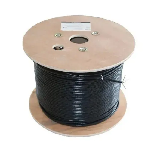 CABLE UTP CONNECTION SOLID EXTERIOR CAT. 6  CON ALAMBRE GUIA